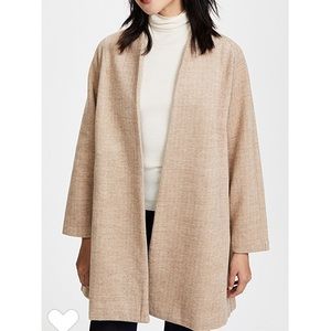 New Madewell Stanza Herringbone Coat